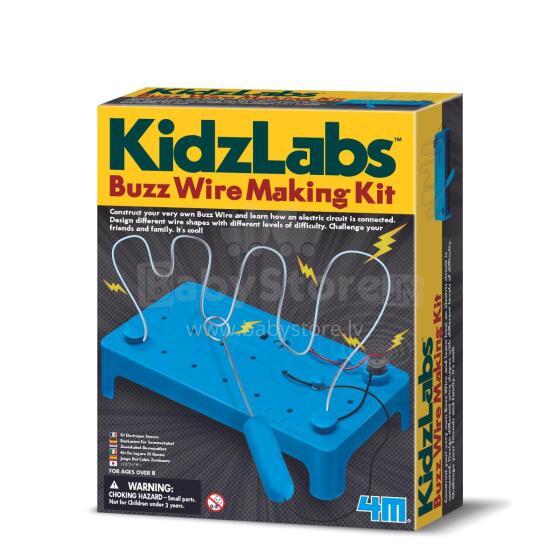 4M KidzLabs DIY komplekt Buzz Wire suminatraadimäng