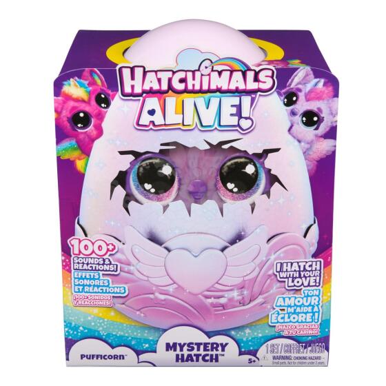 HATCHIMALS interaktiivne mänguasi Hatchimals Alive Pufficorn