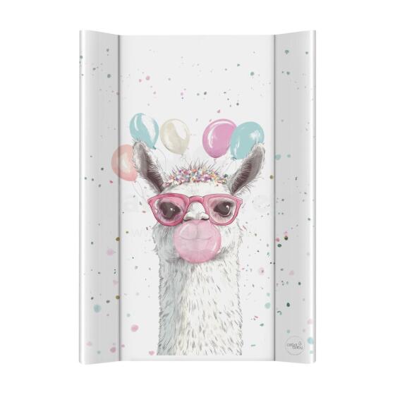 CebaBaby hard changing mat short 50x70 crazy llama