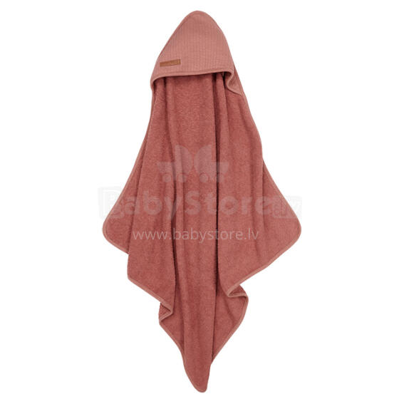 Little Dutch Hooded Towel  Art.TE50630151 Pure Pink Blush Baby käterätik rätikuga 75x75sm