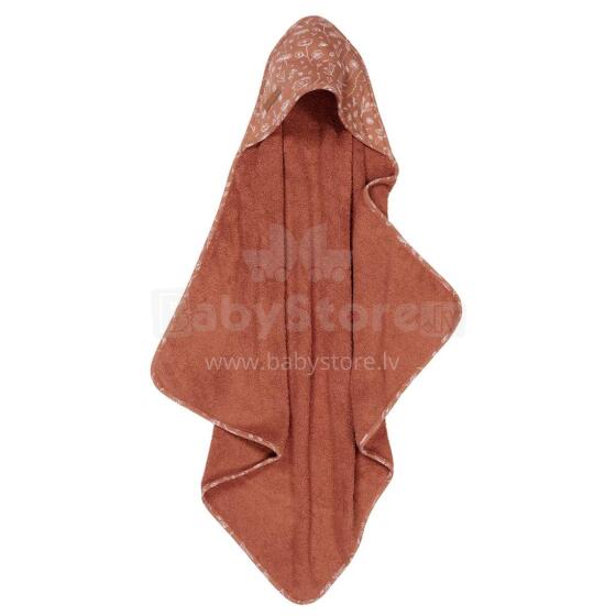 Little Dutch Hooded Towel  Art.TE50621061 Wild Flowers