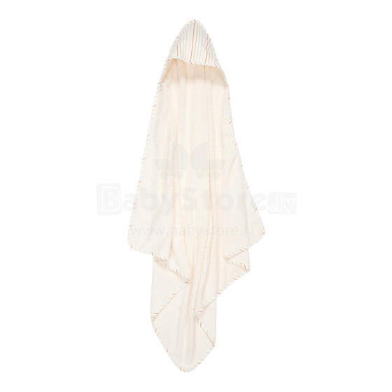 Little Dutch Hooded Towel  Art.TE50902002 Vintage Sunny Stripes  Bērnu Dvielis ar kapuci 100x100 cm