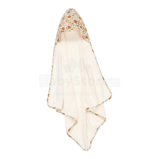 Little Dutch Hooded Towel  Art.TE50902001 Vintage Little Flowers  Bērnu Dvielis ar kapuci 100x100 cm