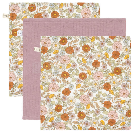 Little Dutch Facecloths Art.TE50702001 Pure Mauve