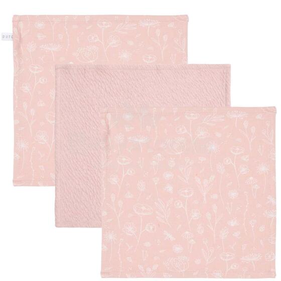 Little Dutch Facecloths Art.TE50721050 Pure Pink