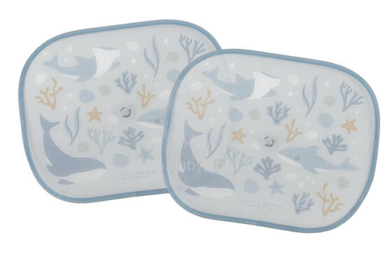 Little Dutch Cars Sunshades Art.125872 Ocean Dream Blue