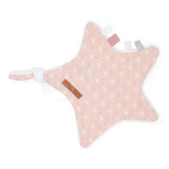 Little Dutch Cuddle Cloth Art.TE20520850 Leaves Pink