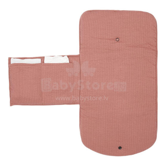 Little Dutch Changing Pad Art.TE40230151 Pure Blush Mīksts matracis autiņu mainīšanai