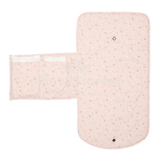 Little Dutch Changing Pad Art.TE40221550 Pink Flowers Mīksts matracis autiņu mainīšanai