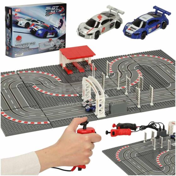 Ikonka Art.KX3490_1 Police car racing track 64x38.5cm