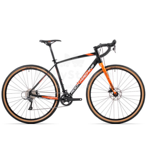 Gravel bike Rock Machine Gravelride 200 (III) black/orange (Wheel size: 29, Frame size: XL)