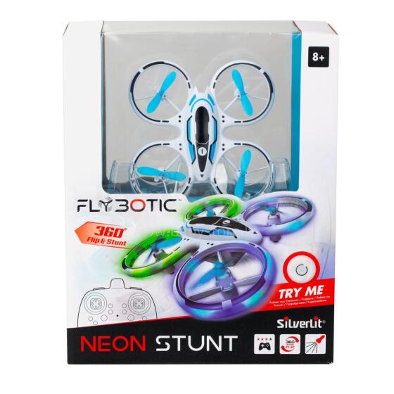 FLYBOTIC raadioteel juhitav droon Neon Stunt