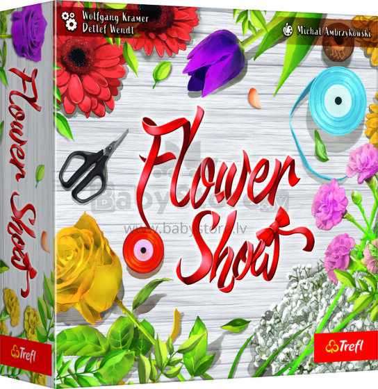 TREFL board game Flower Show