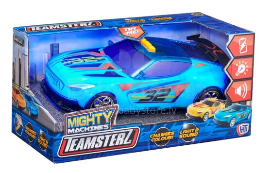 TEAMSTERZ Mighty Machine colour changing car with light and sound, 25 cm