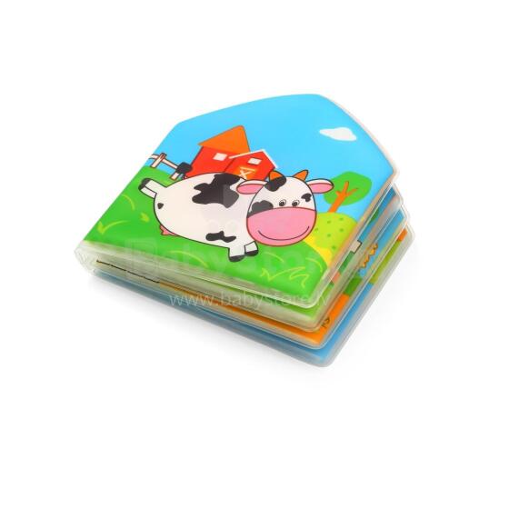 WILD ANIMALS squeaky bath book!