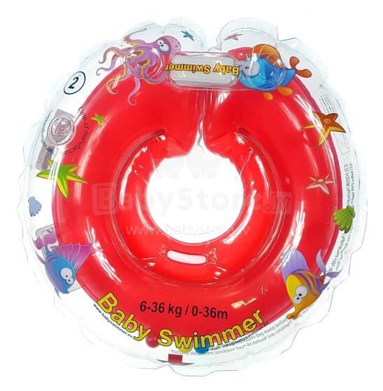 Baby Swimmer Inflatable neck ring for bathing newborns