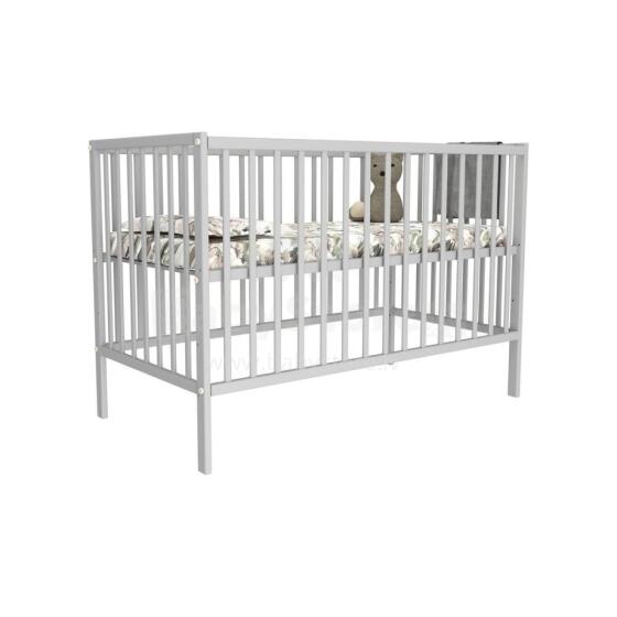 Bob cot MAGDA grey, 120x60