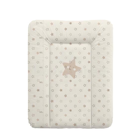 WM Soft changing mat small (50x70) Stars beige