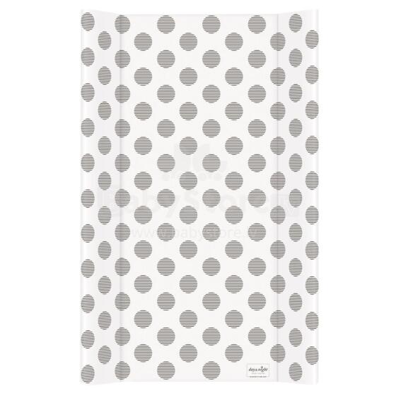 Hard changing mat short (80) Day & Night Polka Dots