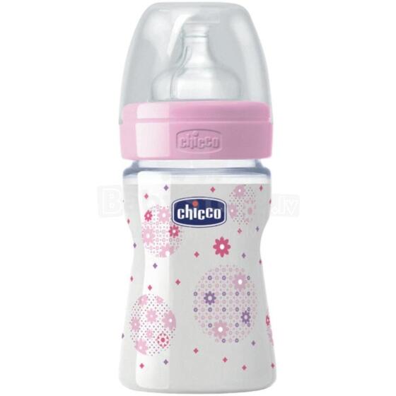 CHICCO pudel 150ml norm silicoon tüdrukutele