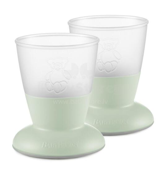 BABYBJÖRN Baby cup 2 pack Powder Green