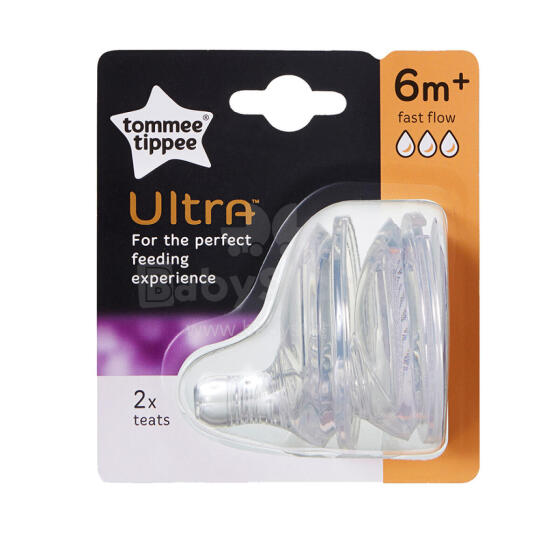 TOMMEE TIPPEE ULTRA toitmislutt kiire 2tk, 42401568