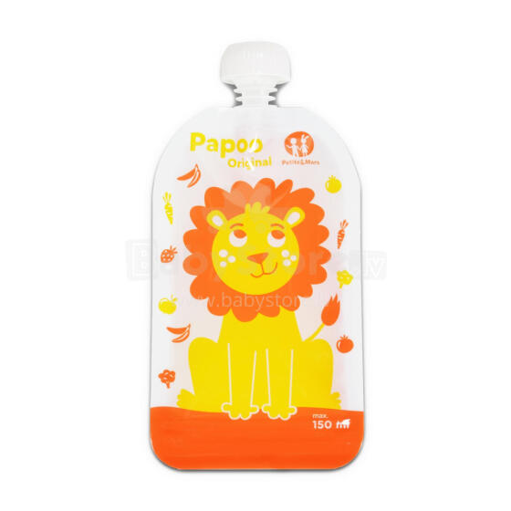 PAPOO baby pouch 6 pcs. Lion 901808