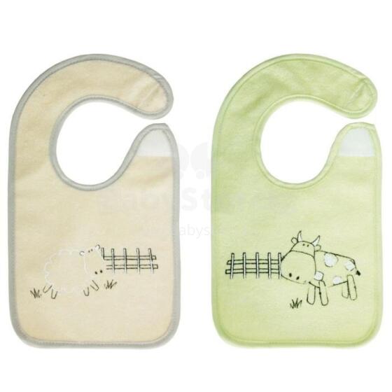 BABYCALIN set of bibs 17x29 cm 2pcs., BBC201607