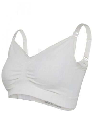 CARRIWELL barošanas krūšturi Natural White M 3201