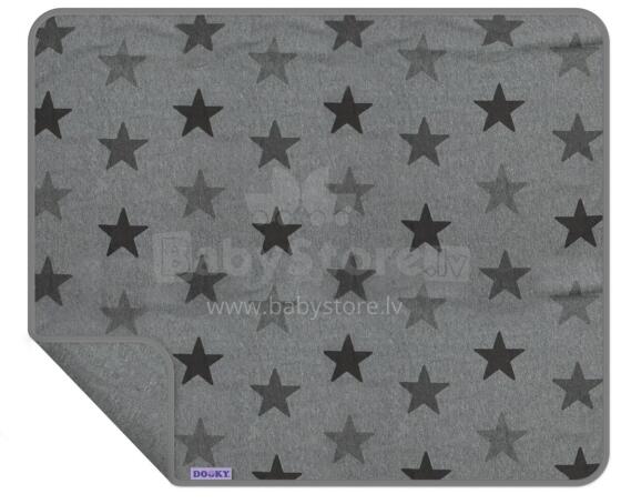 DOOKY blanket Grey Star 126530