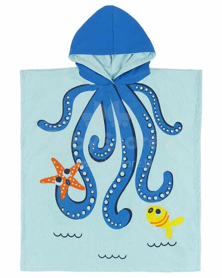 ZOOCCHINI hooded poncho Owie the Octopus ZOO12354