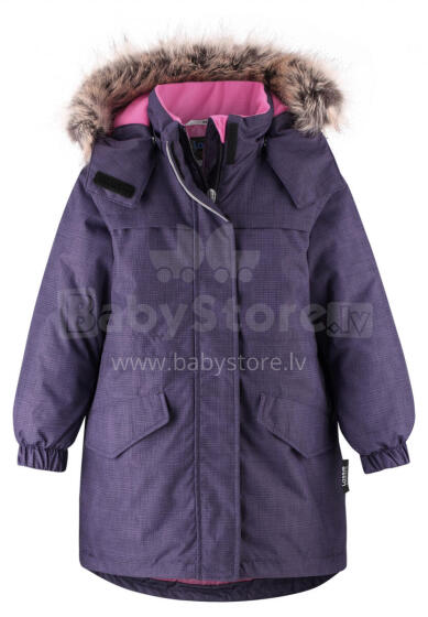 LASSIE Parka Sira Dark plum 721748-4952-134