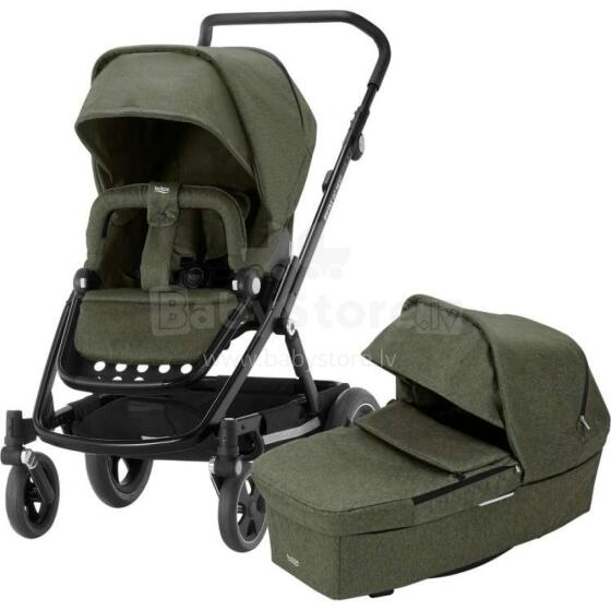 BRITAX vežimėlis GO NEXT² BLACK Olive Melange 2000029408