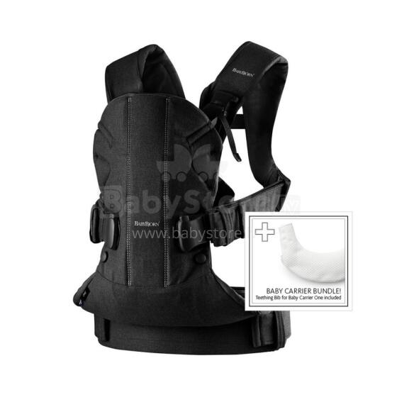 BABYBJÖRN Baby Carrier One + bib Tencel 698001