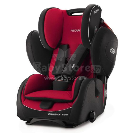 RECARO Young Sport Hero autokrēsls Racing Red 4031953062346