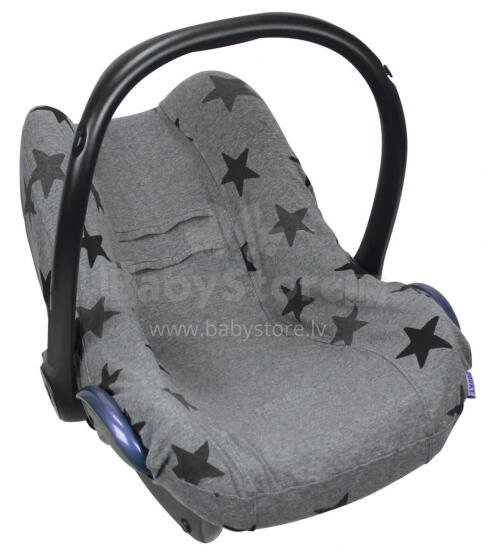 DOOKY pārvalks autokrēslīņam Grey Stars 1326816