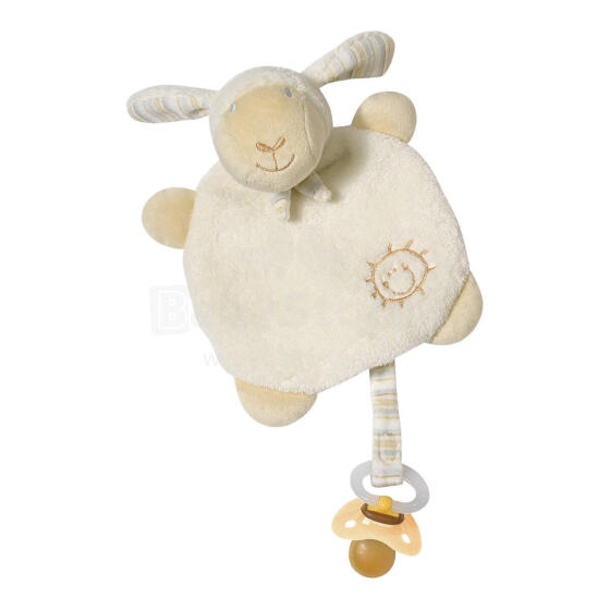 BABYFEHN cuddlefriend with pacifier holder Sheep, 154443