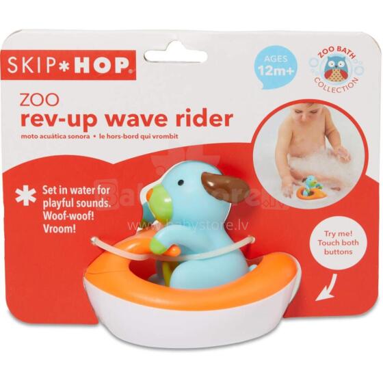 SKIP HOP Zoo Bath Rev-Up Wave Rider – Dog, 235353