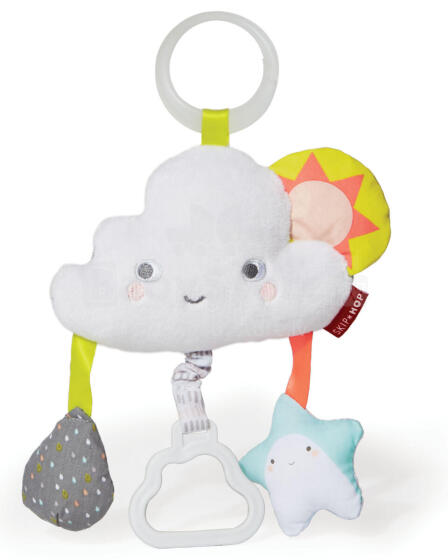 SKIP HOP Silver Lining Cloud aizraujošā ratu rotaļlieta, 307155