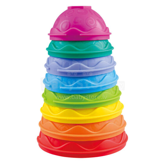 PLAYGO INFANT&TODDLER STACK & LEARN CUPS, 2405