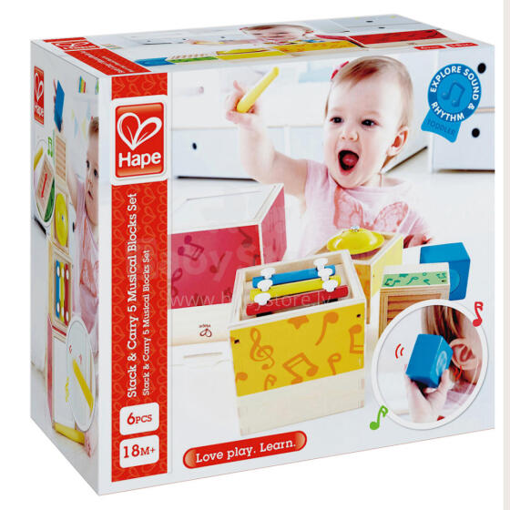 HAPE  musikariistade komplekt, E0336