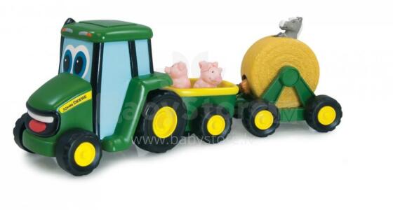 JOHN DEERE tractor plauset with animals Country Fair Wagon Ride, 35089