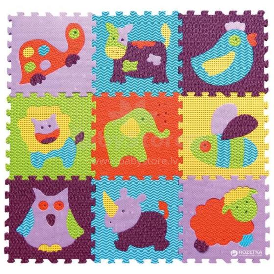 BABYGREAT puzzle-mat Animals, 92x92 cm, 5002001