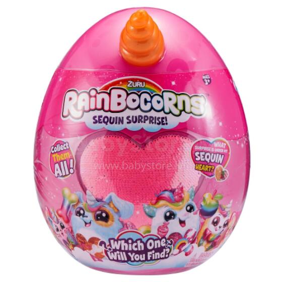 RAINBOCORNS plush, series 1, assort., 9201