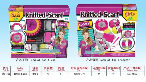 Scarf knitting kit, 1511X170