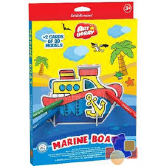 ART BERRY creativity set 3D Marine Boat, 37300