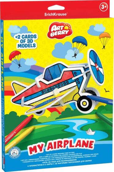 ART BERRY creativity set 3D My Airplane, 37301