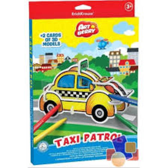 ART BERRY loovuskomplekt 3D Taxi patrol, 37303