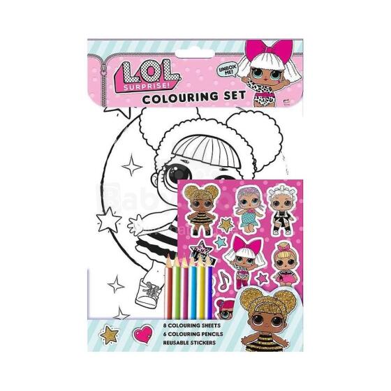 TOTUM creativity set LOL Surprise Colouring, 074019