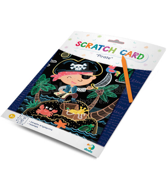 DODO scratch card Pirate, 300191